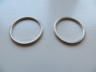 Алюминиевые кольца-прокладки колен ява 250, 350, старушка.